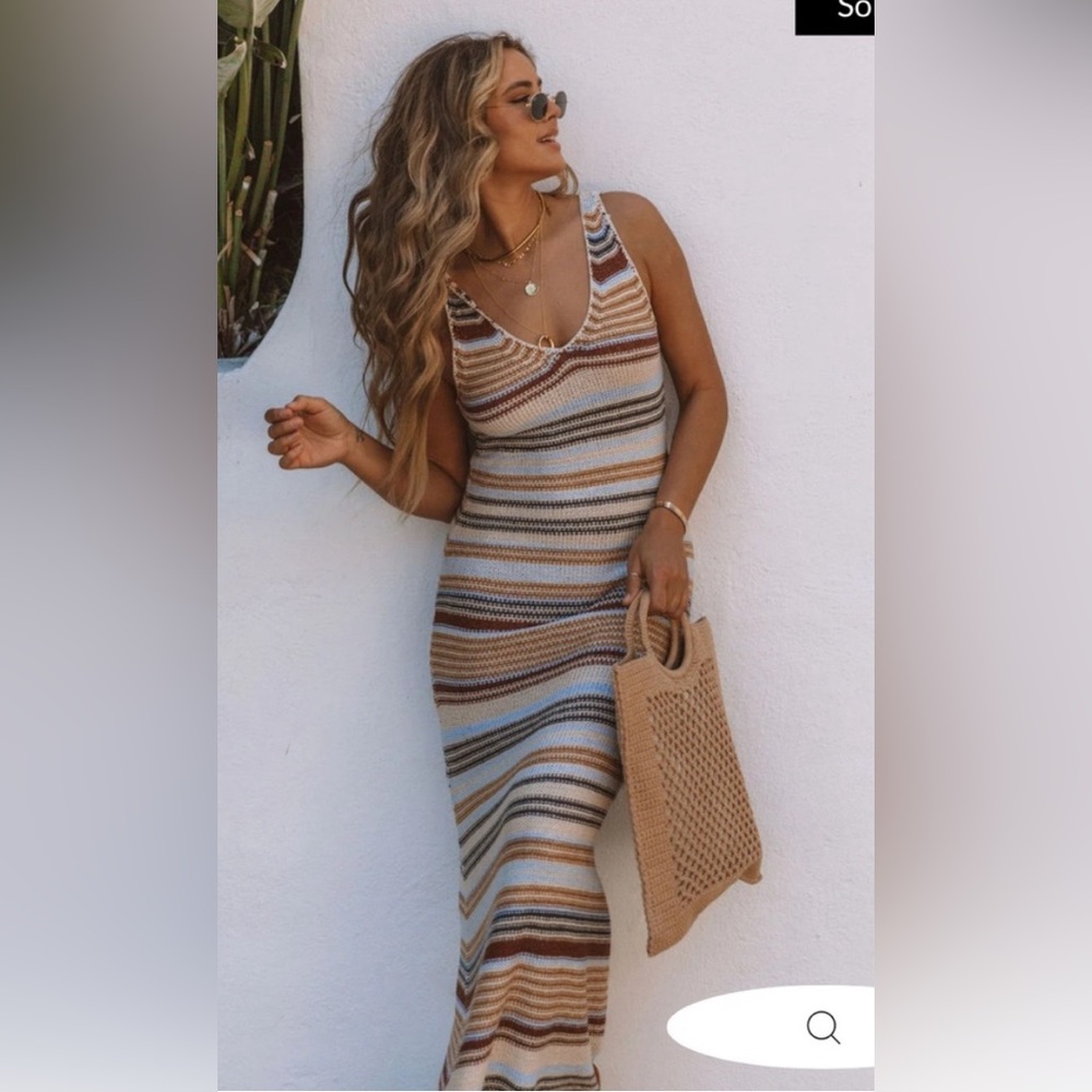 Lush Knit Maxi Dress